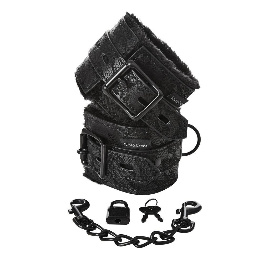 "Sincerely Fur Lined Hand Cuffs SS520-17"
