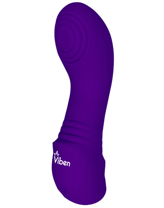 "Sabela - Violet - Intense Mini G-Spot Vibe With Thumping Pad VB-75026"